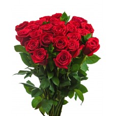 25 red rose bouquet